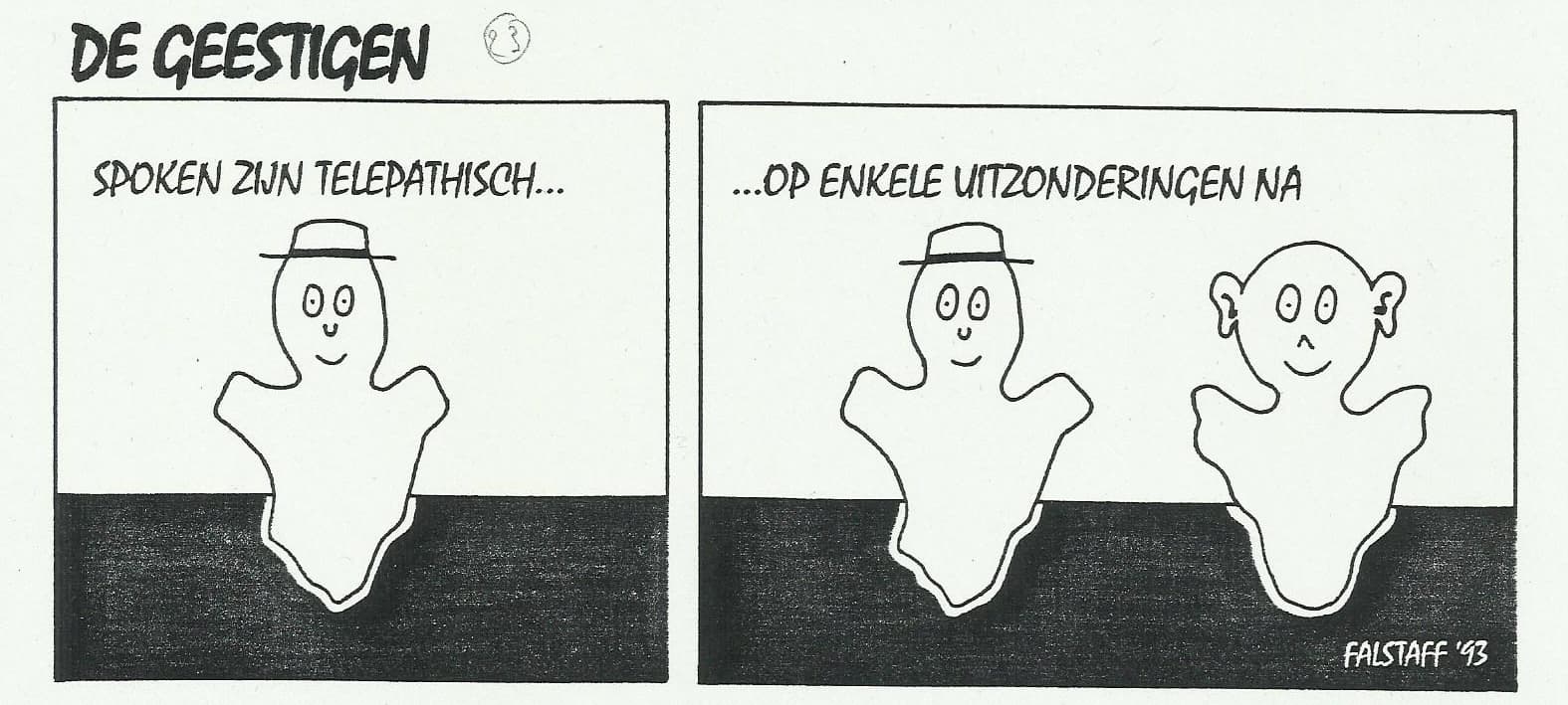 Spoken zijn telepathisch